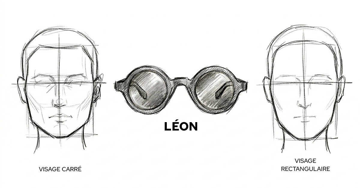 Quelles lunettes choisir quand on a un visage carré ou rectangulaire ?