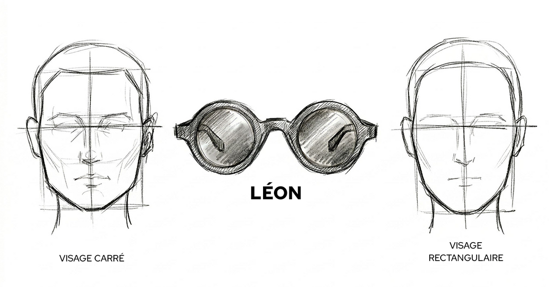 Quelles lunettes choisir quand on a un visage carré ou rectangulaire ?
